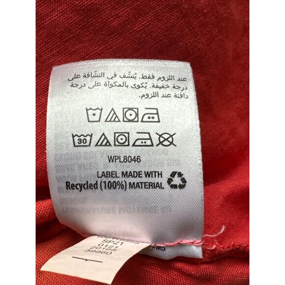 Linen Charter Club Luxury Boho Hippie Balloon Sleeve Ombré Top XL Festival - Picture 9 of 12